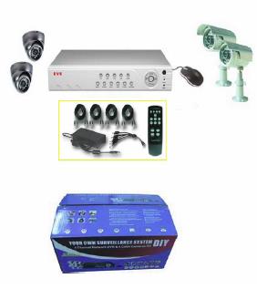 DVR 4CAM KIT2 INDOOR/OUTDOOR